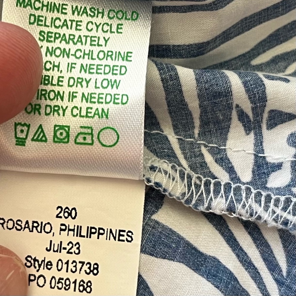 LILLY PULITZER NWT Alexandria Elbow Sleeve Cotton Wrap Dress Size 16 Trendy Chic - Picture 6 of 8